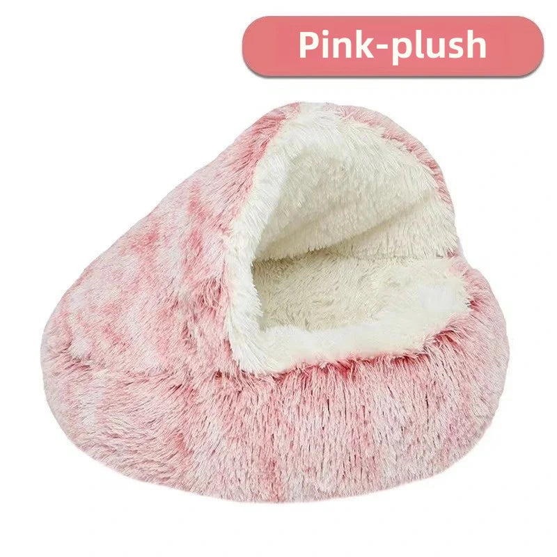 Soft Plush Winter Pet Bed & Cat Nest