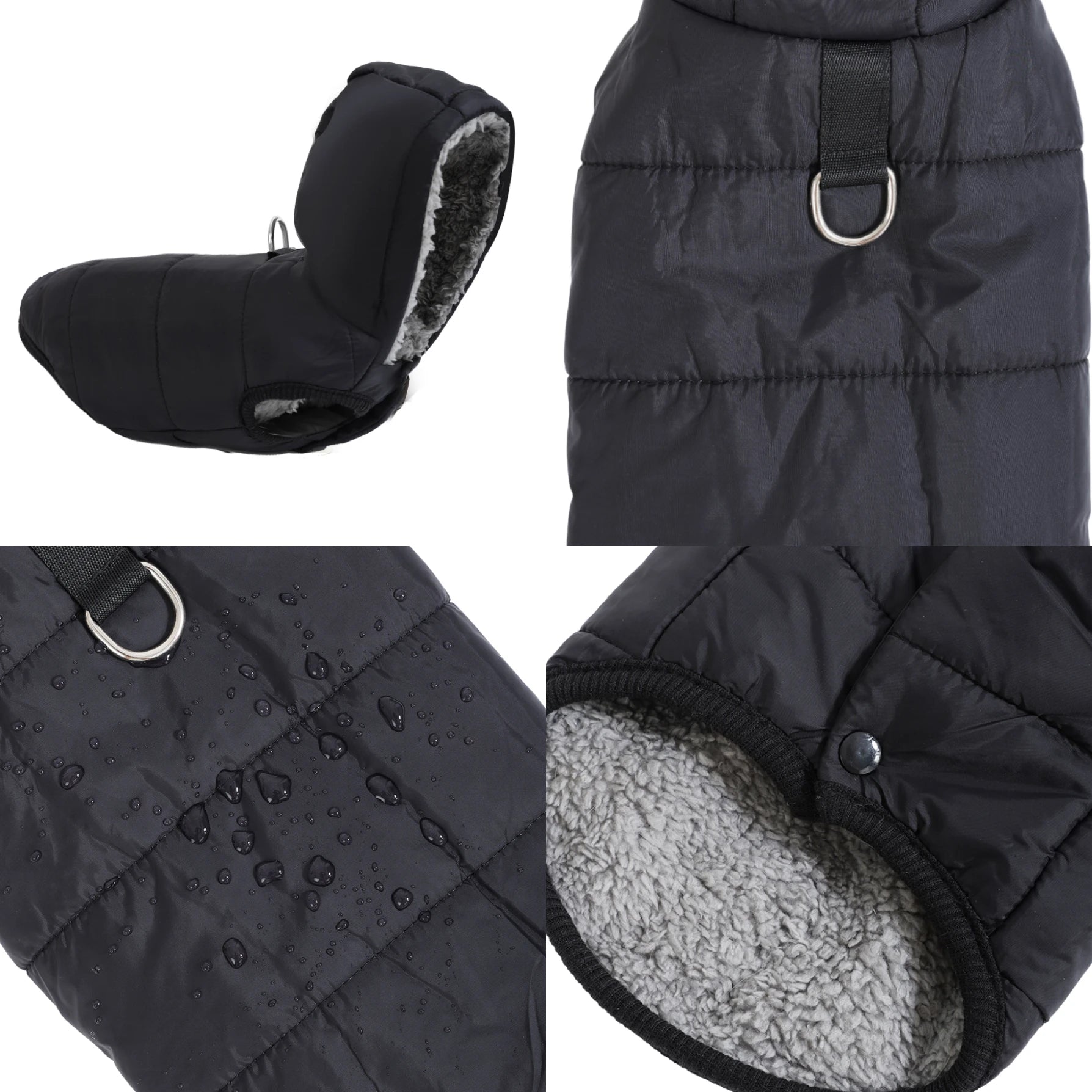 Waterproof Pet Cat Hoodie Jacket Winter Warm