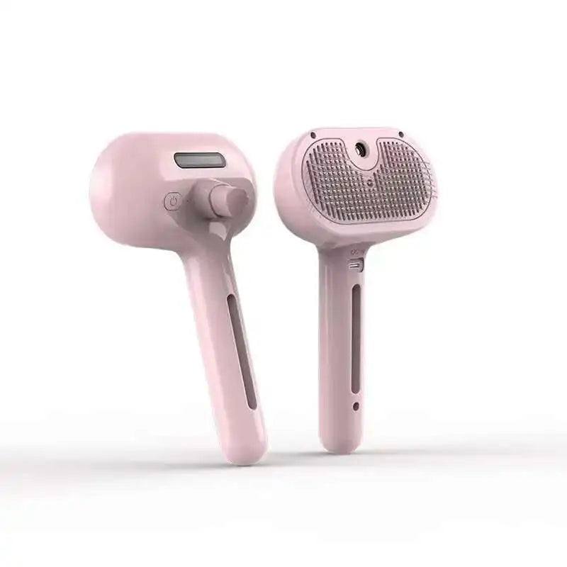 3-in-1 Pet Steamy Brush Grooming & Hair Removal