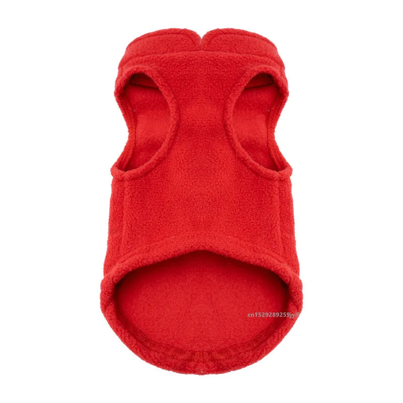 Warm Winter Pet Vest with D-Ring (Small Dogs/Cats)