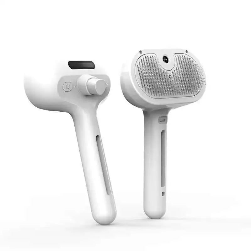 3-in-1 Pet Steamy Brush Grooming & Hair Removal